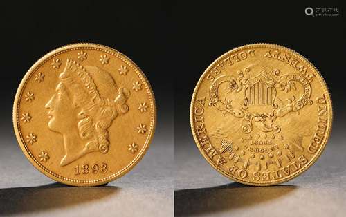 1893 Western Gold Coins