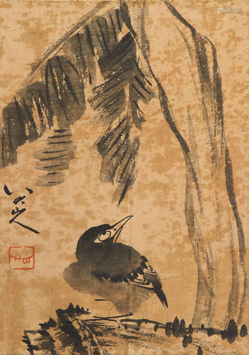 Chinese ink painting, Bada Shanren
bird pictures