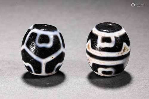 Tang Dynasty Daluo Dzi Beads