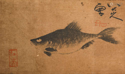 Chinese ink painting, Bada Shanren
fish picture