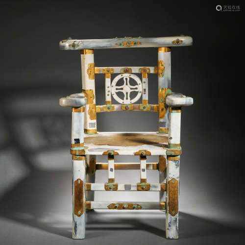 Song Dynasty Agate Gilt Chair
