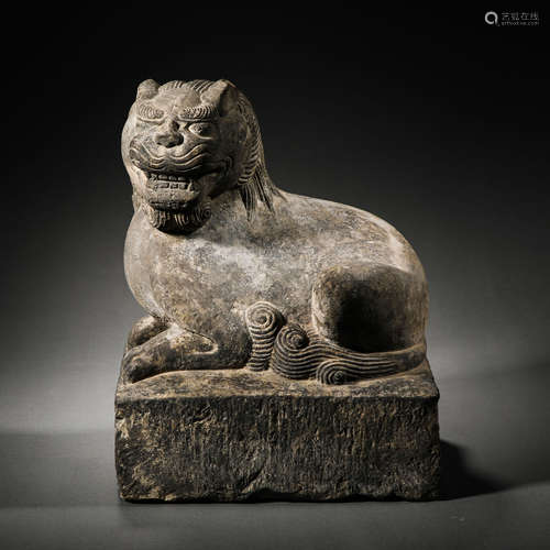 Han Dynasty stone lion ornament