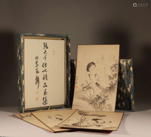 Chinese ink painting
Zhang Daqian's Lady's Album on Paper