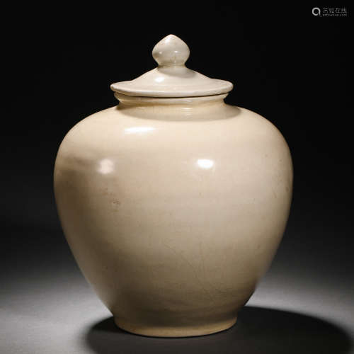 Song Dynasty Ding kiln pot
