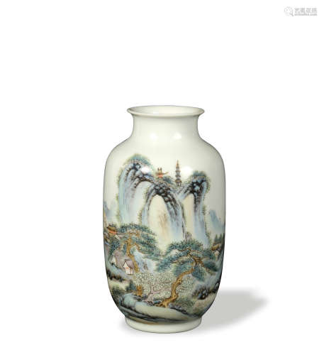 Chinese Lantern Vase by Lizexuan, Republic