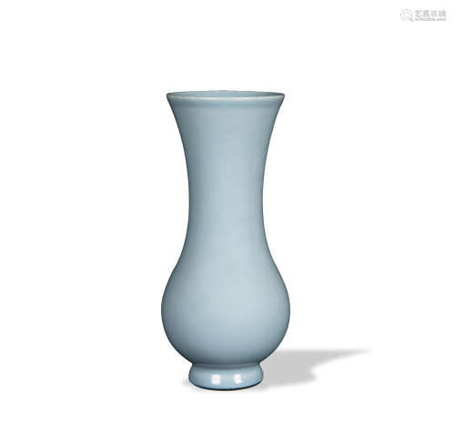 Chinese Blue Vase, Republic Period or Earlier