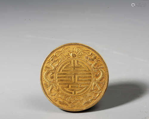 A CHINESE COIN, GUANGXU PERIOD