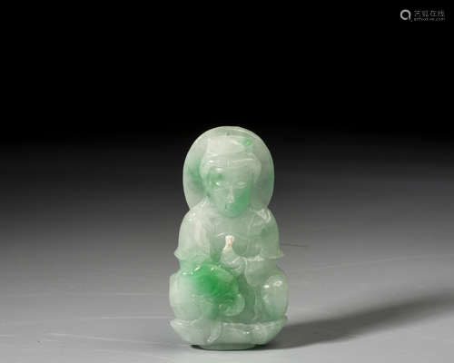 A JADE FIGURE OF GUANYIN