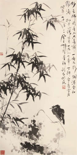 1915～2004 蒋凤白 花鸟 纸本水墨 镜心