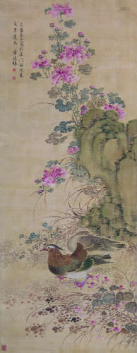 1669～1732 蒋廷锡 花鸟 绢本设色 立轴