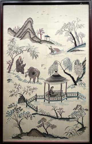 Qing Dynasty Ao-Style Embroidery, China