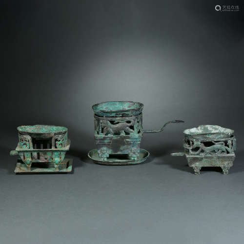 Han Dynasty, Bronze Wine Warming Device
