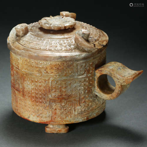 Han Dynasty, Hetian Jade Cup