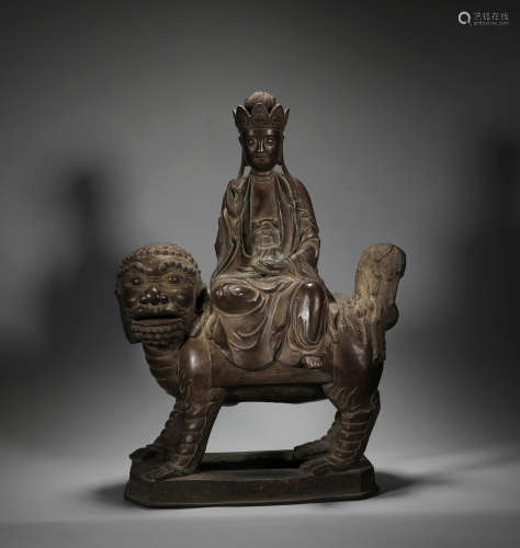 Tongpuxian Bodhisattva in qing Dynasty