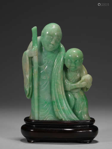 Qing Dynasty jade magu birthday ornaments