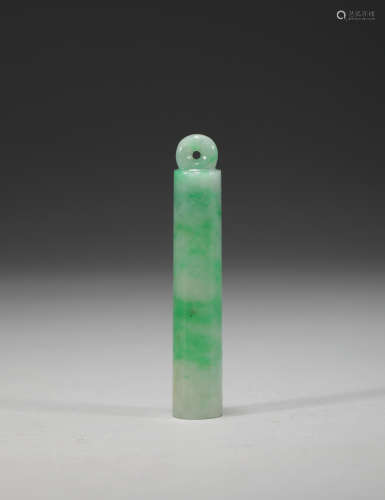 Jade bell tube from qing Dynasty