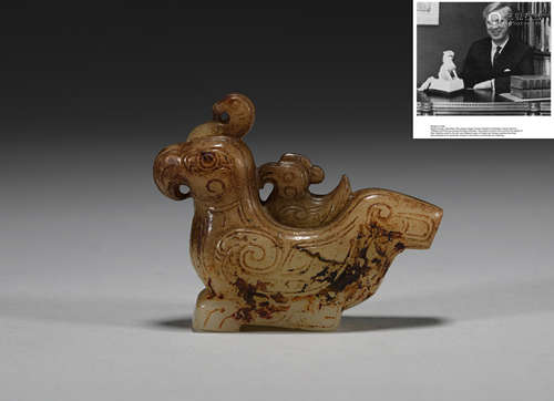 The western zhou dynasty jade bird