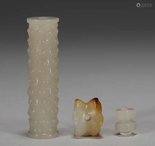 Han Dynasty jade ornaments a group