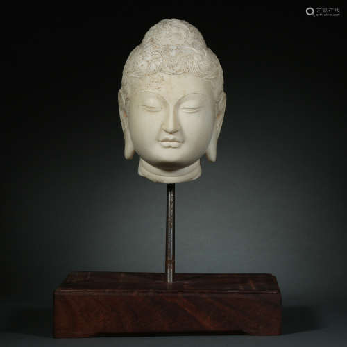 Tang Dynasty,Stone Buddha Head