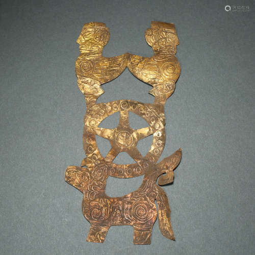 Western Zhou Dynasty, Golden Jewellery