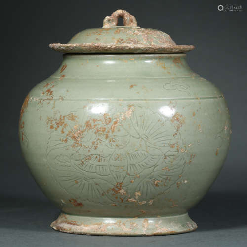 Song Dynasty,Yue Kiln Jar
