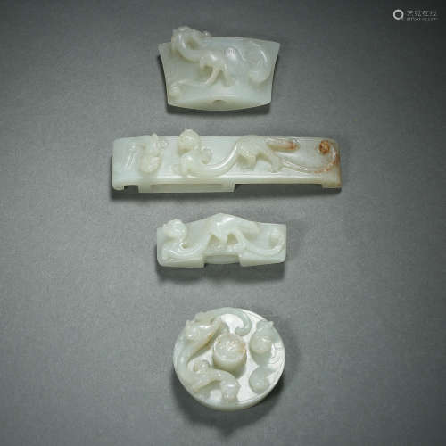 Han Dynasty, Hetian Jade Sword Ornament