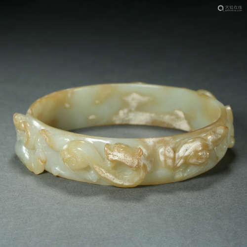 Han Dynasty, Hetian Jade Hoop