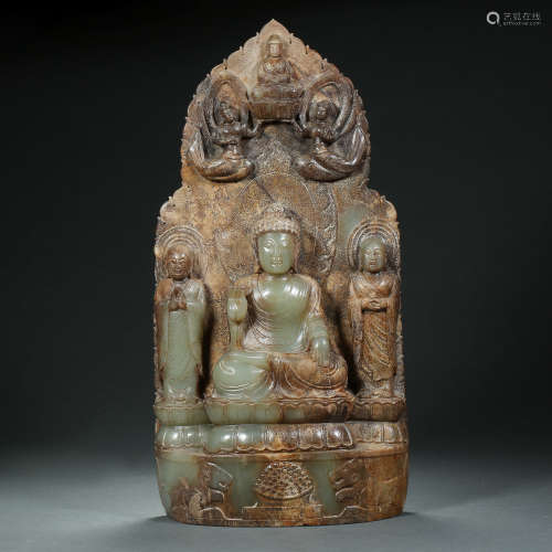 Tang Dynasty, Hetian Jade Avalokitesvara
