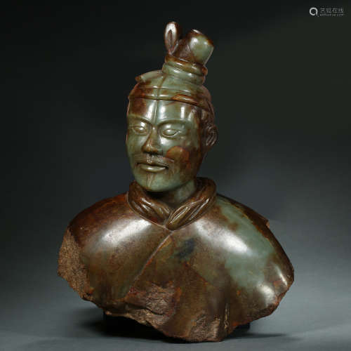 Han Dynasty, Hetian Jade Figurine