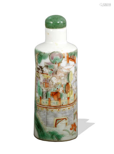 Chinese Famille Rose Snuff Bottle, 19th Century