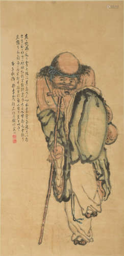 Chinese Painting of Li Tieguai by Li Xia