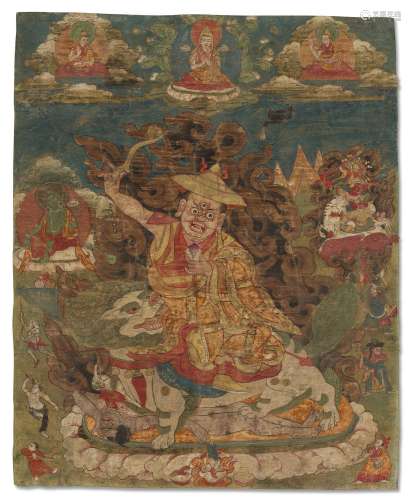 A PAINTING OF DORJE SHUGDEN