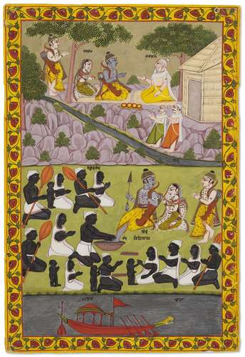 AN ILLUSTRATION TO THE 'IMPEY' RAMAYANA: KEVAT WASHE...