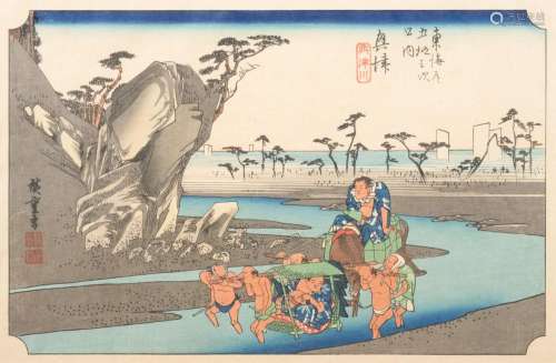 After Utagawa Hiroshige Larger image: 10 x 14 7/8 in., 25.4 ...