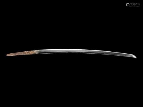 A Katana Length of blade 27 in., 68.58 cm.