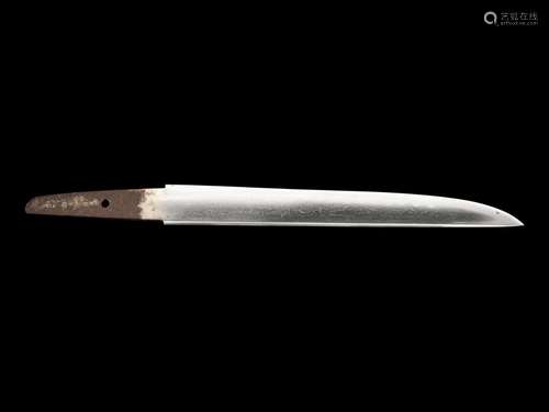 An Akuchi Tanto Length of blade 8 5/8 in., 21.9 cm.