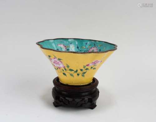 Antique Enamel Cup Antique Enamel Cup. Comes fitted with a w...