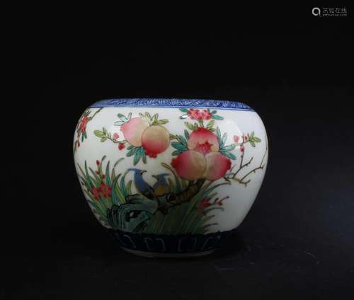 Chinese Porcelain Ink Washer Chinese Porcelain Ink Washer. &...