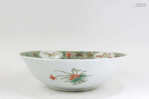 Antique Famille Verte Bowl Antique Famille Verte Bowl. '...