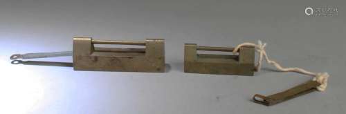 A Group of Two Antique Locks A Group of Two Antique Locks. L...