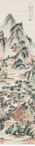 PU RU, CHINESE LANDSCAPE PAINTING ON PAPER