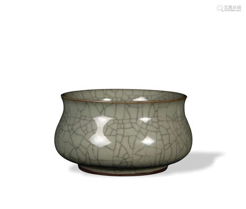 Chinese Guan Glaze Censer, 18th Century or Earlier