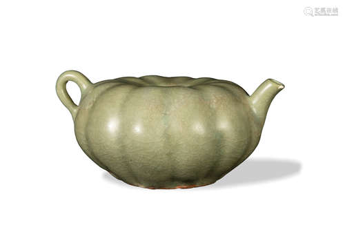 Chinese Longquan Celadon Teapot, Song Dynasty