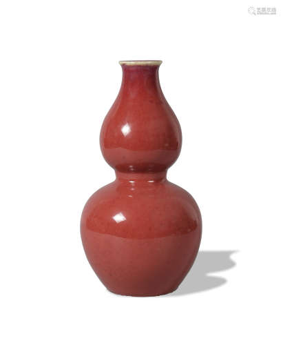 Chinese Flambe Hulu Vase, 18th Century