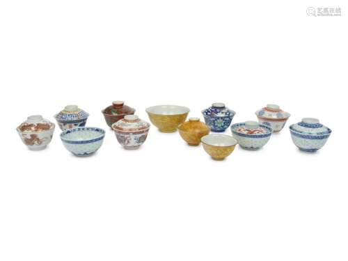 13 Porcelain Tea Wares