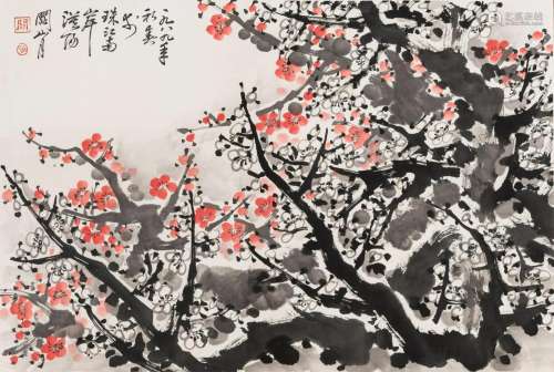 Attributed to Guan Shanyue Image: 27 1/2 x 18 in., 69 x 46 c...