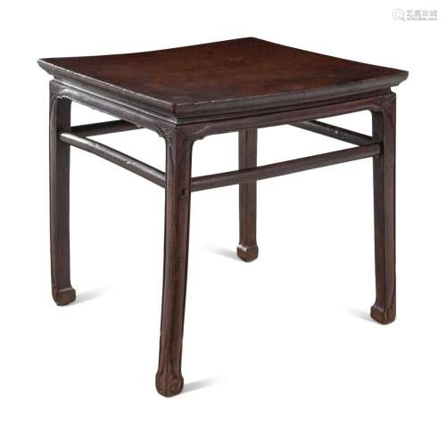 A Mixed Wood Square Center Table, Baxianzhuo Width 35 x leng...