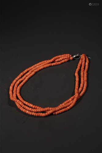 A CORAL BRACELET