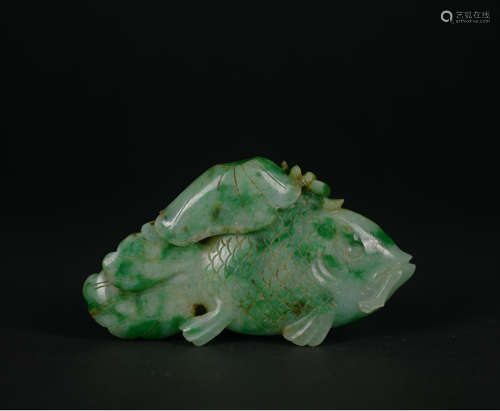 A jade fish