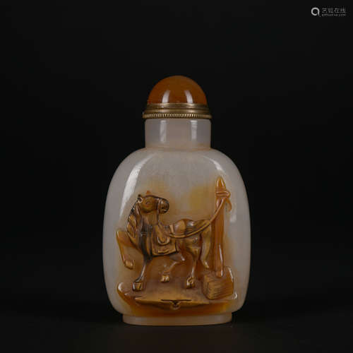 A snuff bottle